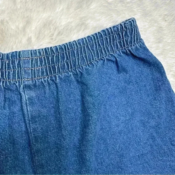 Koret City Blues Vintage Crop Jeans Extra Wide Leg Medium Wash Size 14 - Picture 16 of 16
